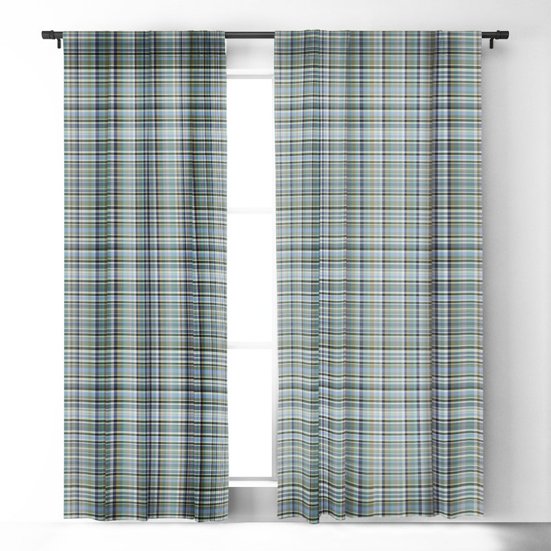 Bryli Blackout Curtain Pair, 50" W x 63" L