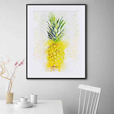 Pineapple - Single Picture Frame Print