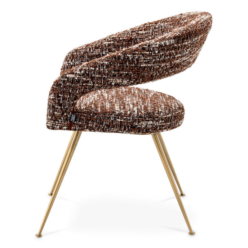 Dining Chair Bravo Boucle Sonata Red