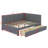 Cathaline Full Size Upholstered Daybed with 2 Storage Drawers Sofa Bed Frame-1496762141