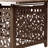 Justina Rectangle Aluminum Propane Smokeless Fire Pit Table with Hidden Fuel Tank-844087681