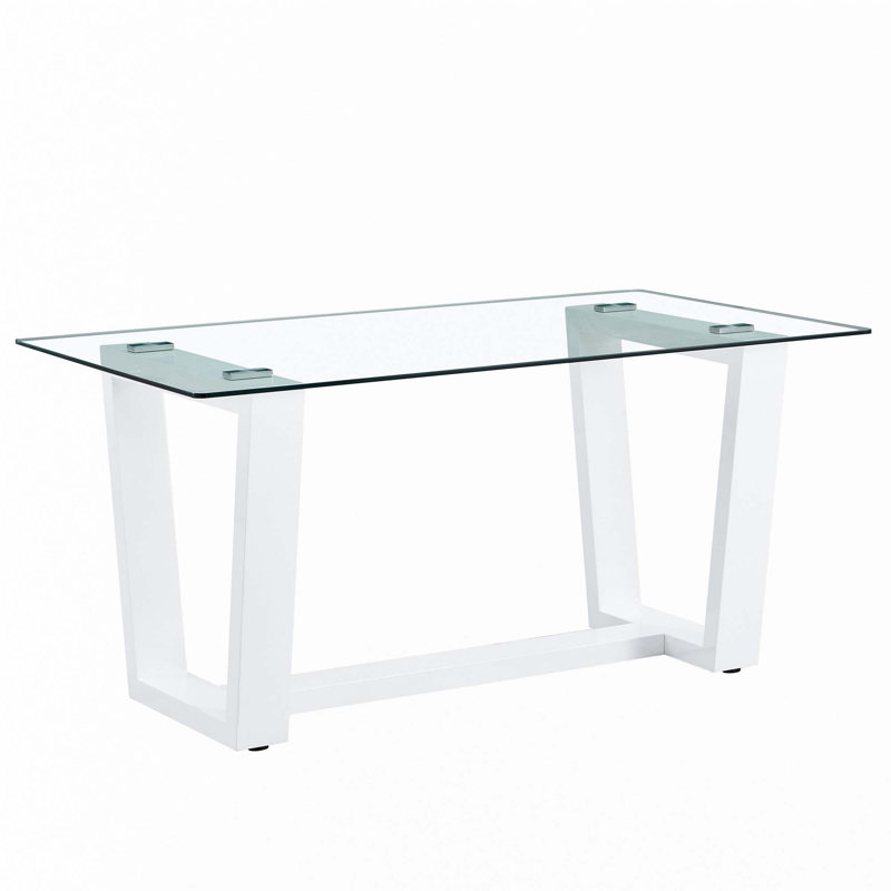 Large Glass Dining Table(Only Table)