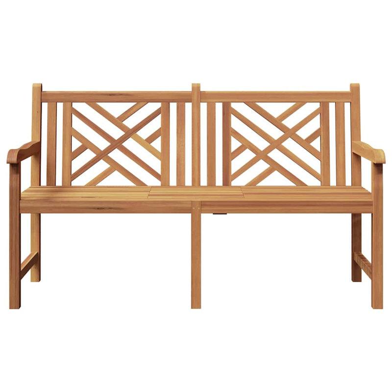 Solid Wood Outdoor Bench