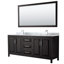 Ensemble de meuble-lavabo double 80 "avec miroir Daria-97902419-97902424-97902423