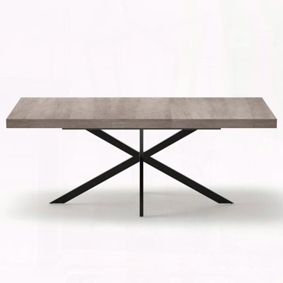 55.1-70.9 Inch Retro Rectangular Extendable Dining Table