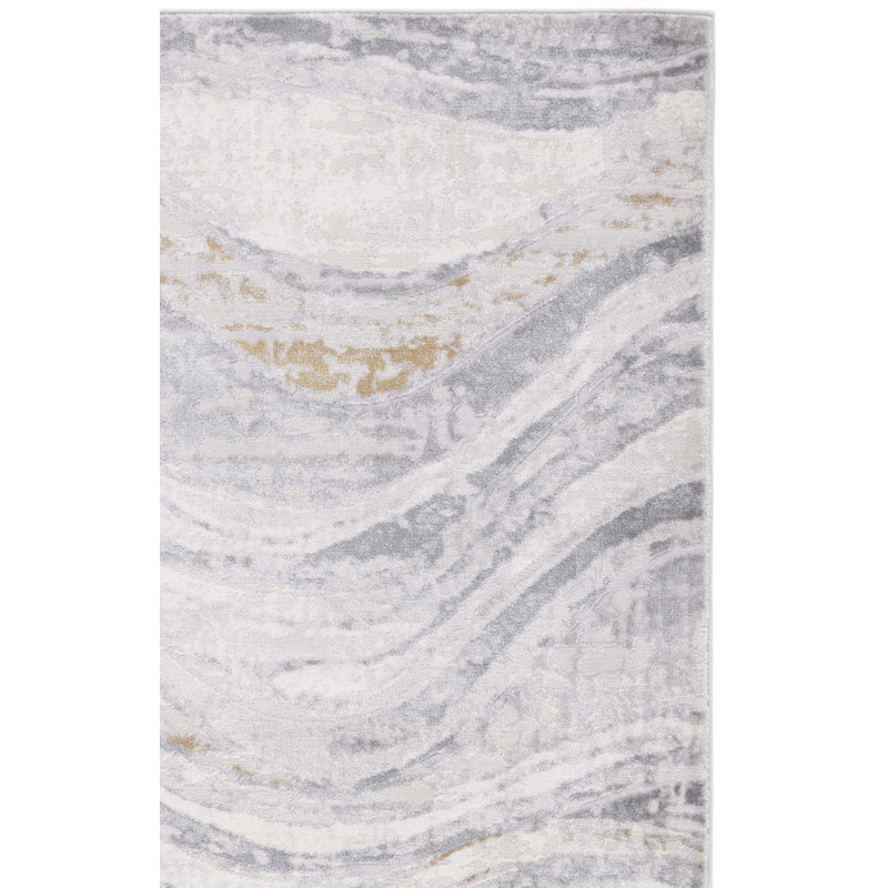 Tapis beige / gris clair Palma 310, Tapis de couloir 2 pi 2 po x 9 pi