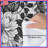 Black White Floral Illustration Comforter-128003157