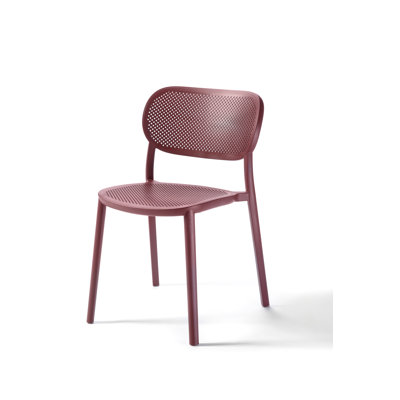 Chaise empilable de salle à manger 