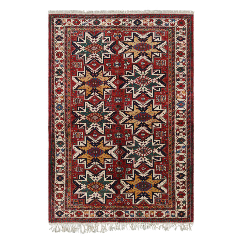 One-of-a-Kind 6’6”x8’8” Hand Knotted Area Rug