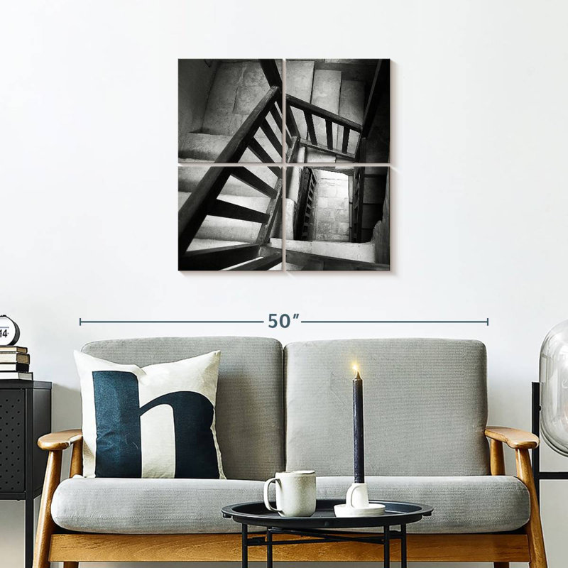 Escalier en colimaçon rétro Lilie II, H 26 po x l 26 po