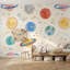 Décoration murale espace pour chambre d'enfant Planets Space-339886198-339886194