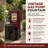 Hobbs 42" Outdoor Vintage Gas Station Waterfall Fountain with Pump