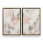 Ensemble de 2 motifs abstraits roses feutrés-859155453-859155393