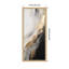 «Luxe Drift Modern Glamour Abstract» par The Creative Bunch Studio, reproduction d'art encadrée
