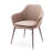 Teegan 19'' H Upholstered Metal Armchair-490950966-438107531