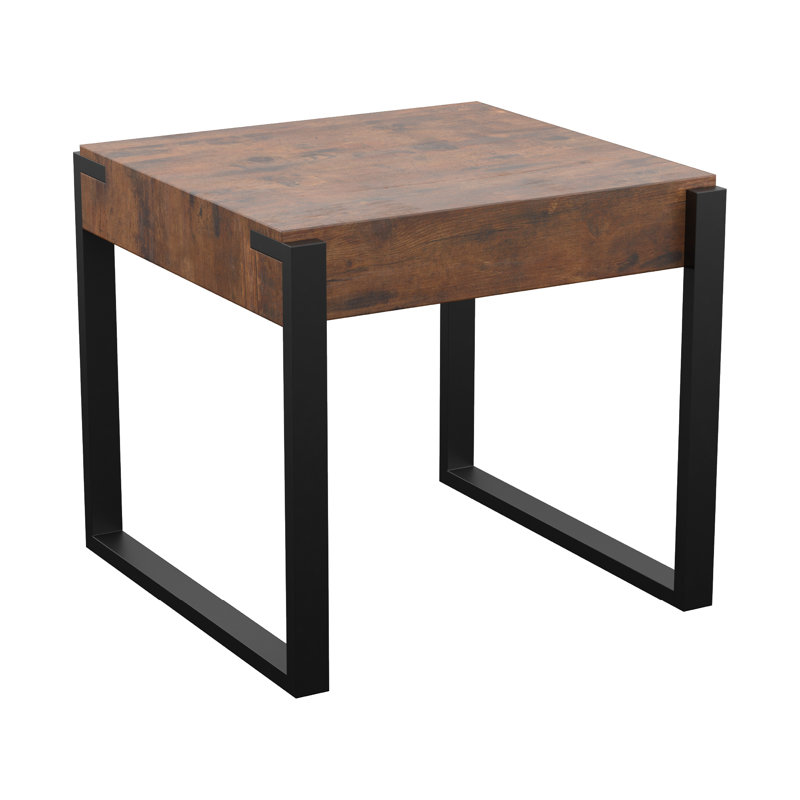 Cendejas Side Table, Dark Wood