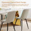 Chaise rembourrée en similicuir moderne-204951191