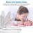 2-in-1 Dual Seat 19 Inch White PP Toilet Seat Elongated Soft Close Quick Install