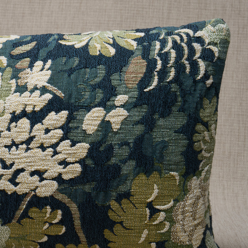 Coussin Verdure, H 12 po x l 24 po, Vert, Rectangulaire