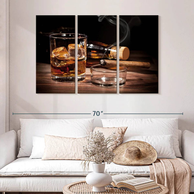 Yarlin Old Fashioned Drink, 32" H x 50" W