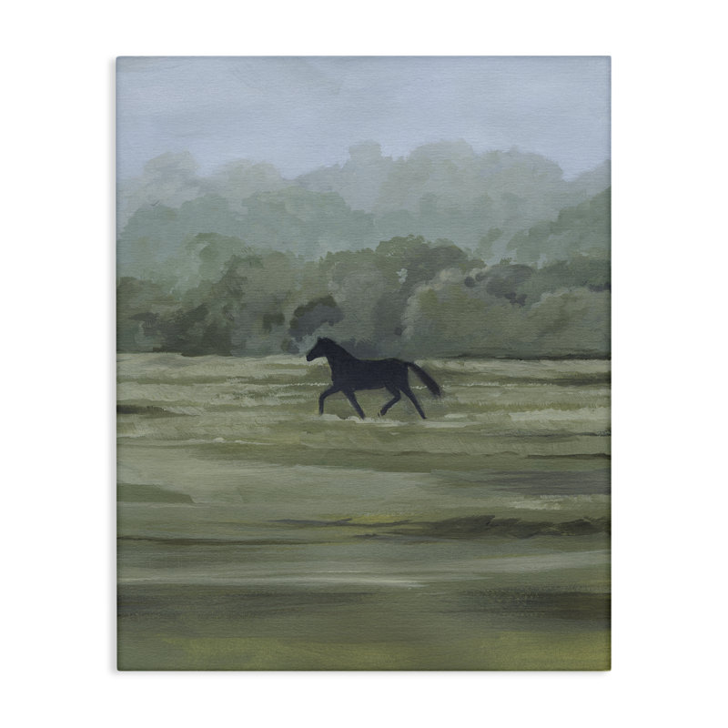 «Rider's Shadow Silhouette», art mural par Grace Popp, H 40 po x l 30 po