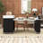 Kitchen Island with Drawers, Power Outlet and Storage Cabinet-601673097
