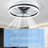 Ceiling Fan With Lights Dimmable Led-957661665