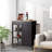 Solid Wood Top Kitchen Island-1367068557