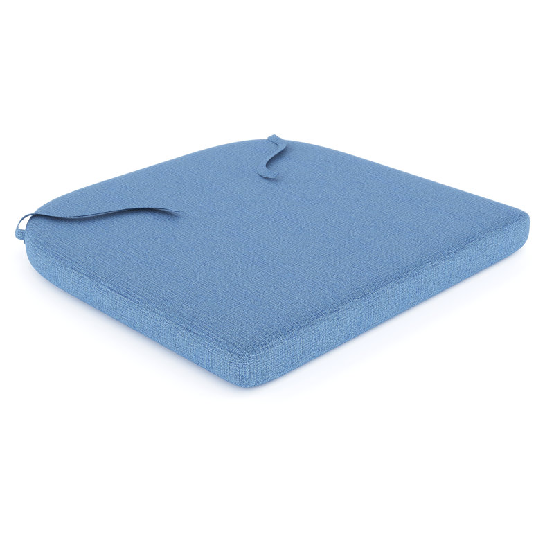 Sunbrella® Outdoor 2'' Lounge Chair Seat Cushion, Cast Ocean Sunbrella® Plainweave