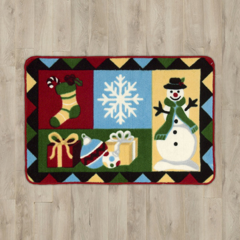 Tapis multicolore