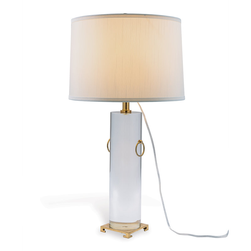 Beverly Lucite Lamp, White
