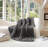 Chunky Knit Blanket Throw-109838823