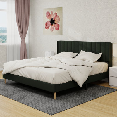 Structure de lit plateforme tapissier