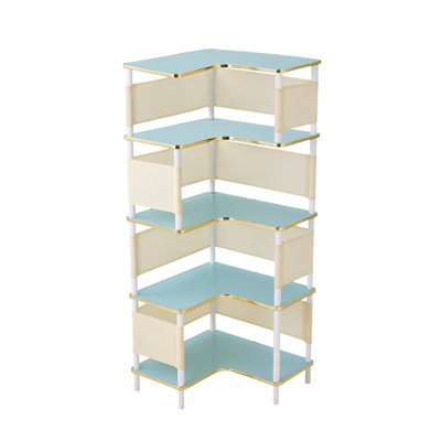 116cm H x 46.5cm W Metal Bookcase