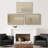 Geometric Line " Modern Beige And Tan Dot Gradient Abstract Geometric " 3 - Pieces-100136107-100136109