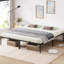 Structure de lit simple en métal avec joints de matelas, conception de plateforme, rangement sous le lit, robuste, facile à assembler-232806266-232806268