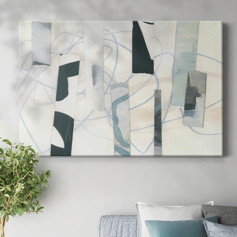 Toile tendue I-Gallery Ice Twine, H 12 po x l 18 po