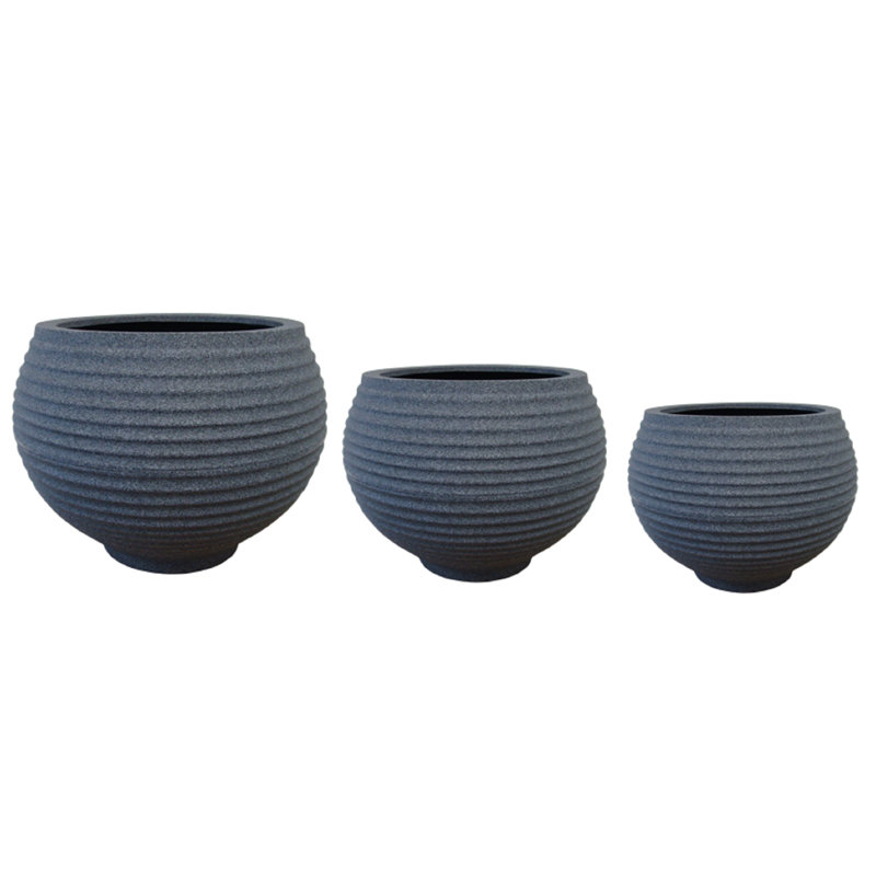 Pot de fleurs en résine Dyles, H 19,0 po x l 29,1 po x P 29,1 po