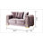 2Pc Modern Living Room Set