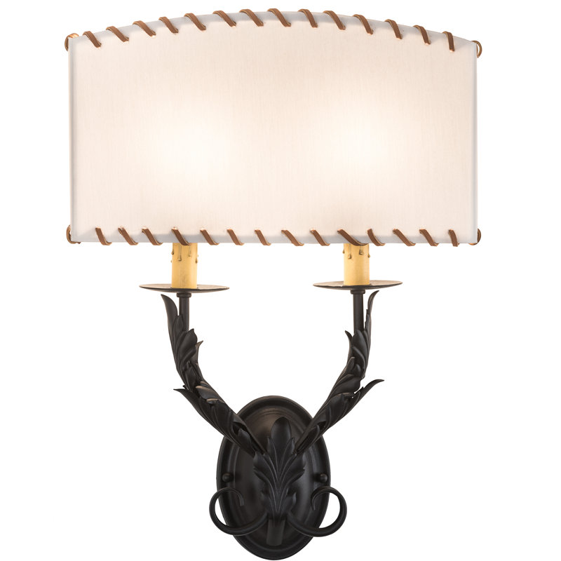 Rustic Lodge 2 - Light Candle Wall Light