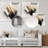 Beggio Abstract Wall Decor on Metal-575692197