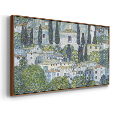 Série paysage - CCXLIX - Toile tendue avec châssis tendue, prête à être accrochée
