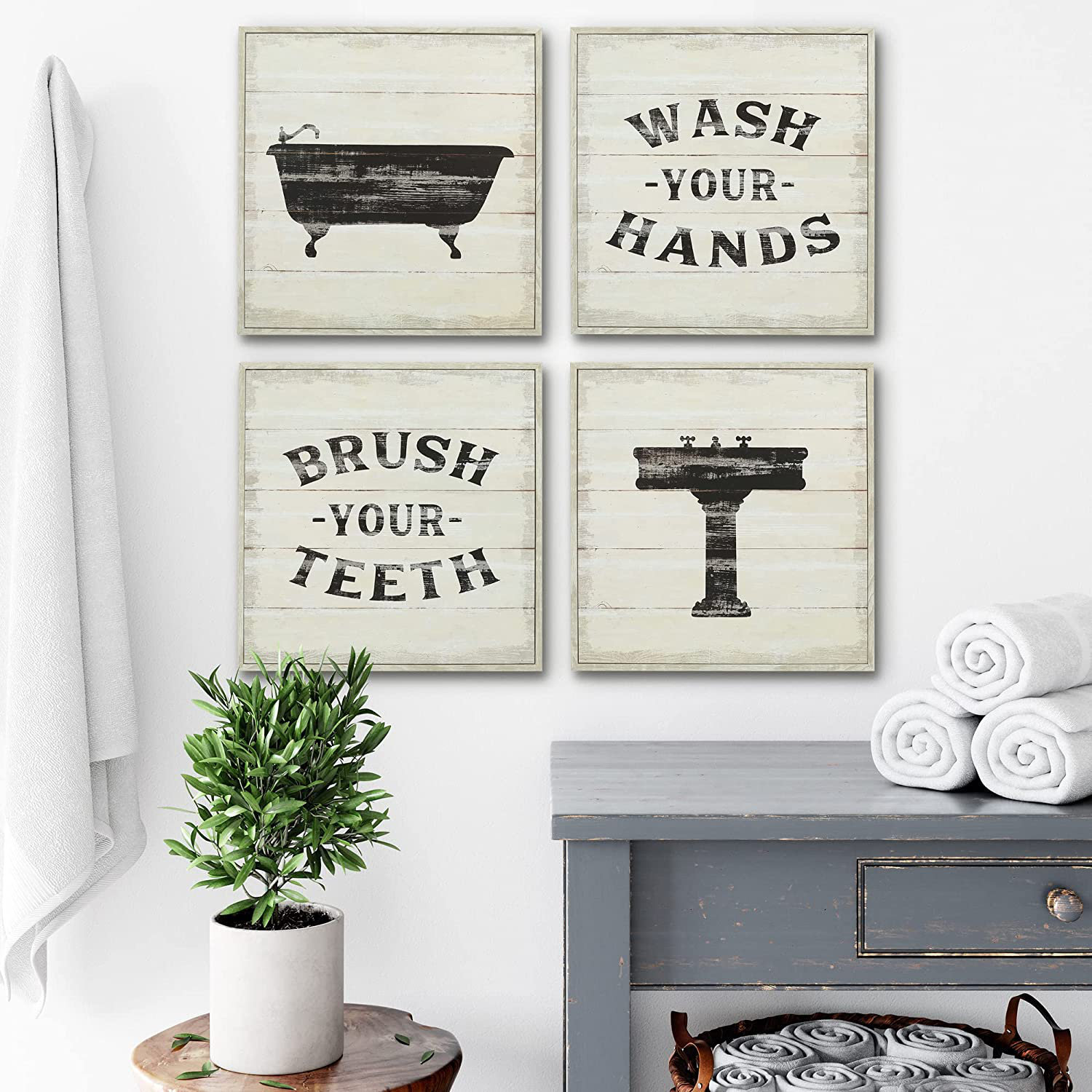 4pk Funny Kitchen Towels-Housewarming Gifts New Home,Funny