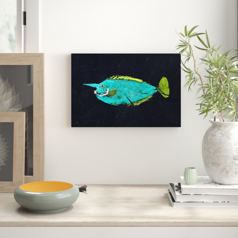 Mu Mu 1 Piece Wrapped Canvas Painting, 41cm H x 61cm W x 3.81cm D