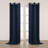 Grommet Top Thermal Insulated Room Darkening Window Curtain Panels (Set Of 2)-2001417995-2001418044