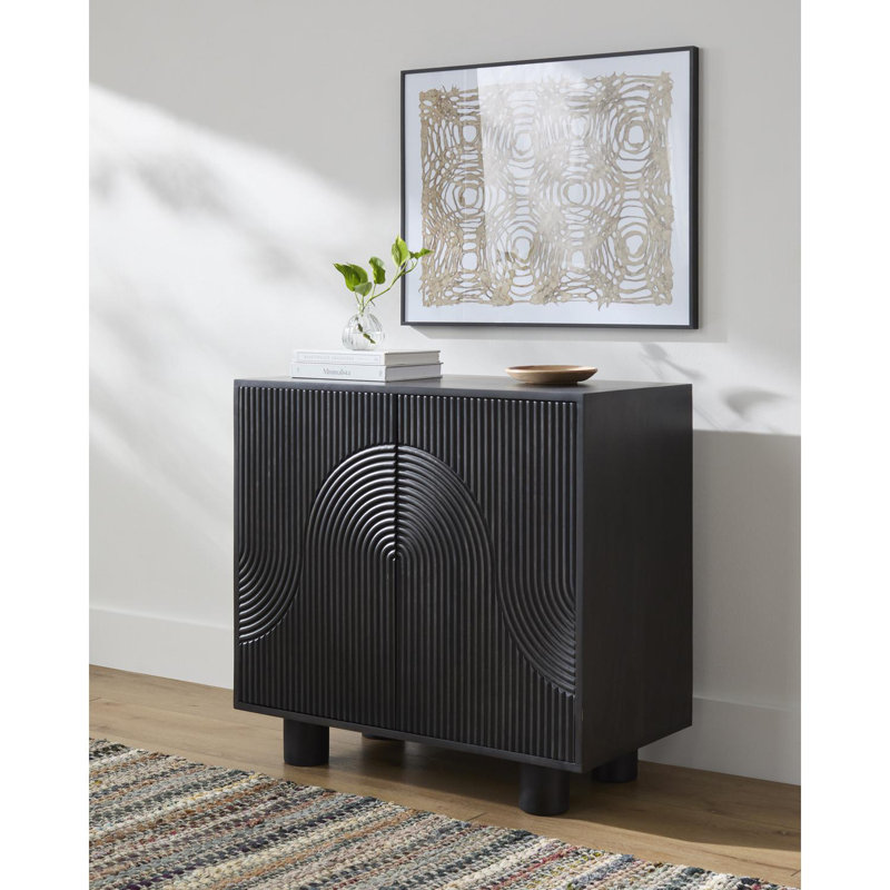 Becki Owens X Livabliss Ceilo Cabinet, Black