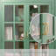 Retro Multi-Function Solid Wood Bookcase
