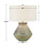 Lampe de table Natrone vert sauge