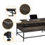 Ensemble de 3 tables basses et tables de bout Cliff
