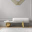Boucle Upholstered Bench-1861161244